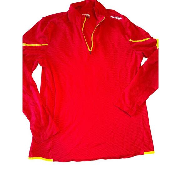 SAUCONY men’s running shirt size Large L - Picture 1 of 4